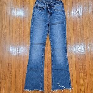 American Eagle Outfitters Blue Flare Jeans
